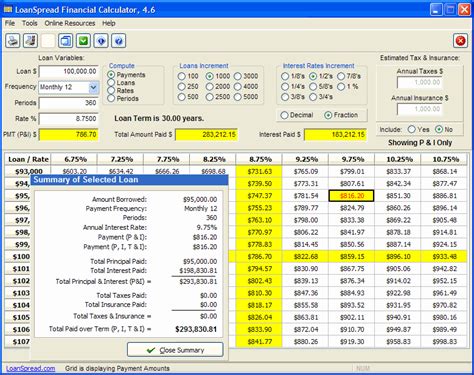 finance business loan calculator